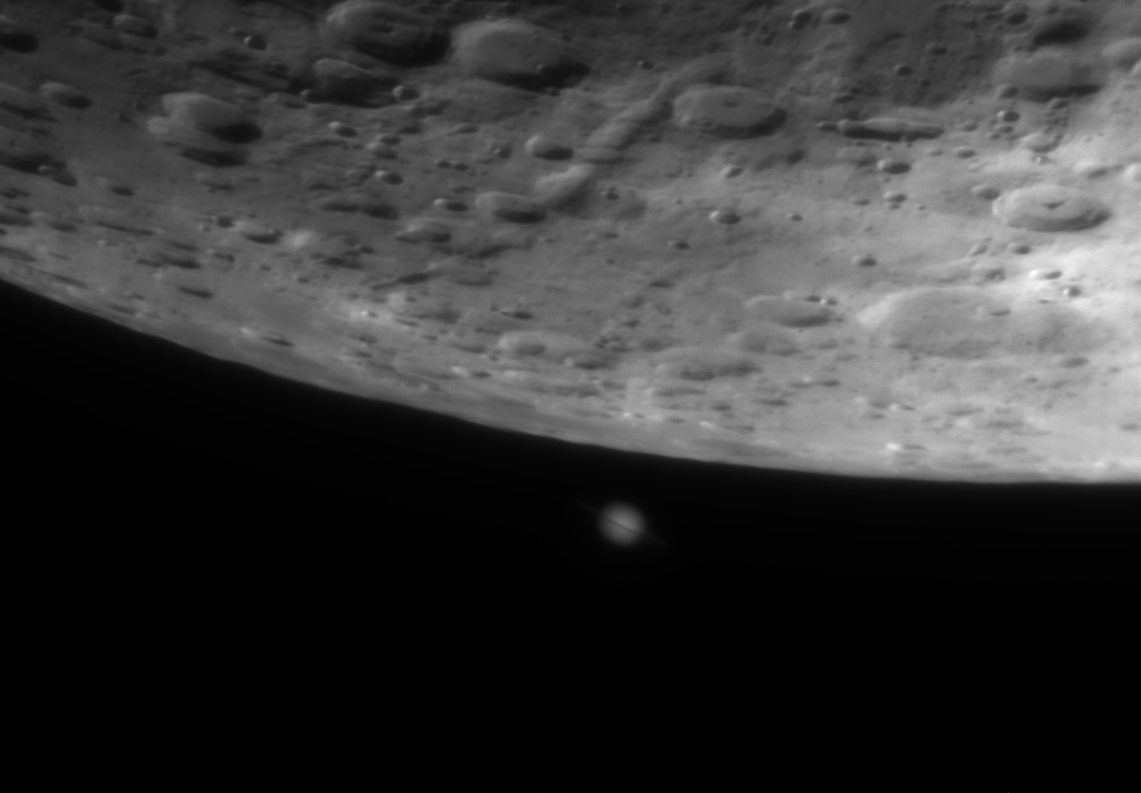 Saturn Moon Approach 04 Jan 2025