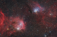 Gabriela Mistral Nebula NGC 3324 - NGC 3293