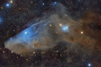 IC4592 The Blue Horsehead Nebula