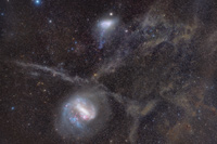 Magellanic Clouds H-alpha